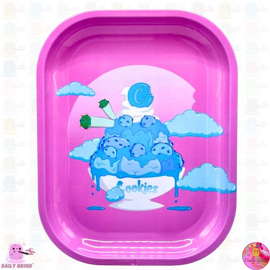 Purple Ice Cream - 14x18cm Metal Tray for Bits & Pieces, Jewellery, Crystals, etc!!  Idea Trinkets  Gift