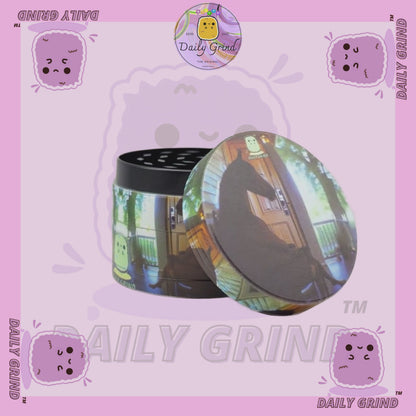 Mignon œil de cristal coloré Trippy 50mm 4 pièces de haute qualité personnalisé broyeur d'herbes en métal cadeau 