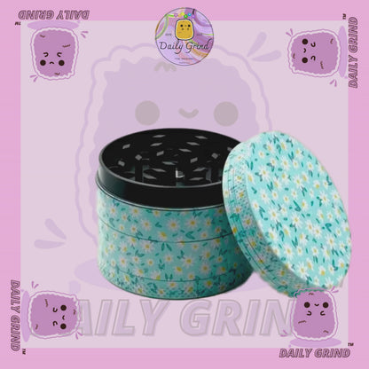 Daisy Flowers Design Cute Girls - 50mm 4 pièces de haute qualité personnalisé broyeur d'herbes en métal cadeau