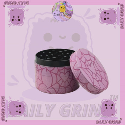 Motif Trippy coloré ondulé liquide Hallucination 50mm 4 pièces haute qualité personnalisé métal herbe broyeur cadeau 